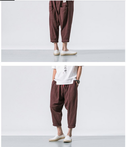 saferido       New Plaid Men's Jogging Sweatpants Winter Men Harem Pants Casual Big Size Harajuku Woman Cargo Pants Streetwear Dropshipping