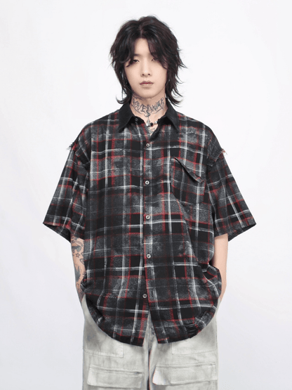 saferido [Mz] high street oversize shirt na1268