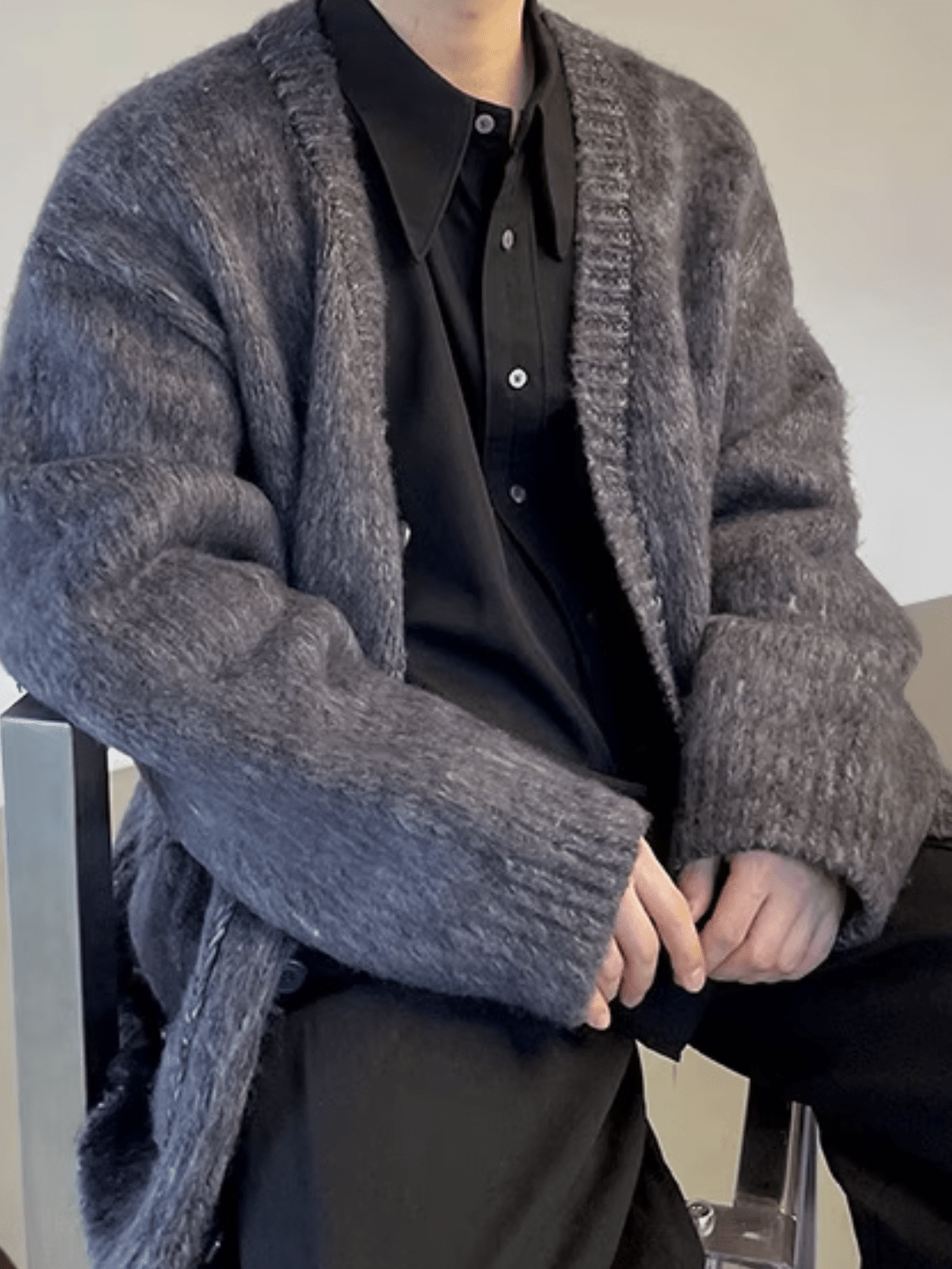 saferido [MRCYC] Korean version of the loose cardigan na686