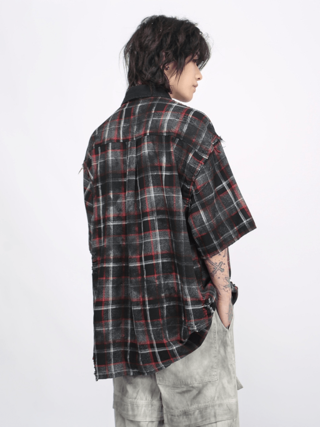 saferido [Mz] high street oversize shirt na1268