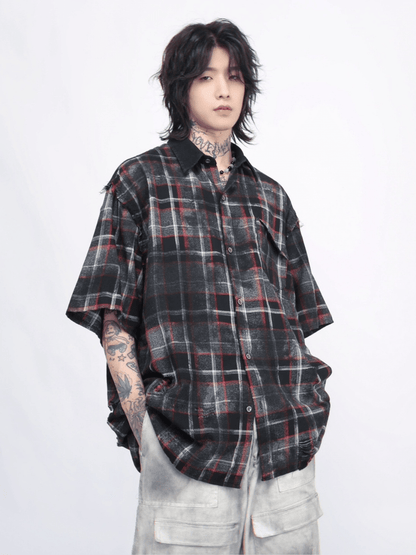 saferido [Mz] high street oversize shirt na1268