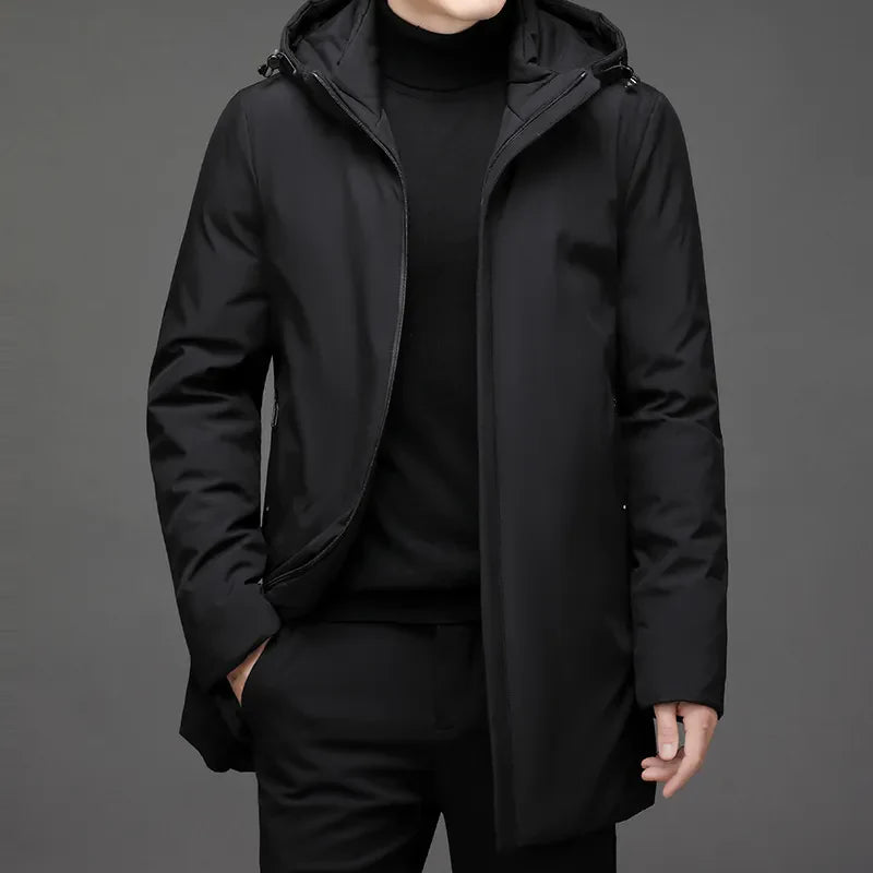 Winter new arrival men Warm Jacket high quality Coat Casual thicken hooded Parka Male Men's Winter Jacket size M-4XL