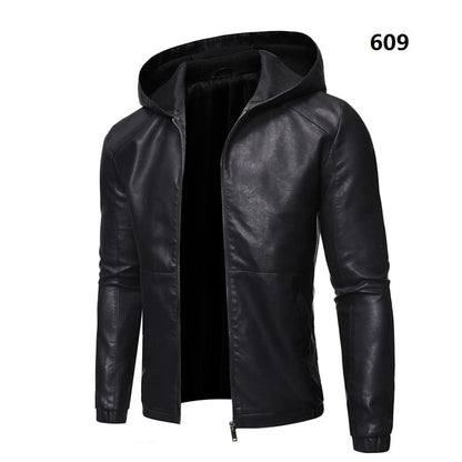 Men Faux Leather Jacket Motorcycle 8Xl Men's Jackets Black Jaqueta De Couro Masculina Outwear Male Pu Leather Mens Coats Brand