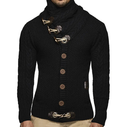 Men Sweater Coat Autumn Winter Knitted Cardigans Coats