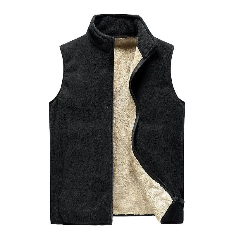 Men Sleeveless Vest Jackets Fashion Wool Vest Male Cotton-Padded Vests Coats Men Warm Waistcoats Clothing Oversized 8Xl