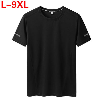 T Shirt Men Plus Size Men T Shirts 6 Xl 7xl 8xl 9xl Large Size Black White Basic Summer T-shirts Oversize Hip Hop