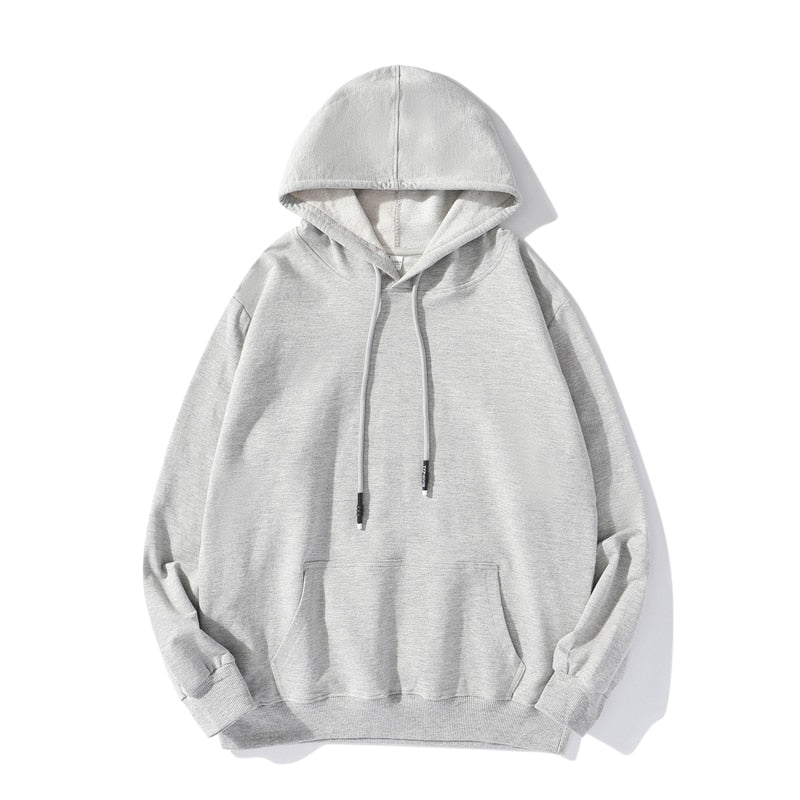 Hoodies Men Sweatshirts Solid Casual Hoodie Fashion Cotton Long Sleeve Hoodie Sportswear Harajuku Sweatshirt Men Streetwear