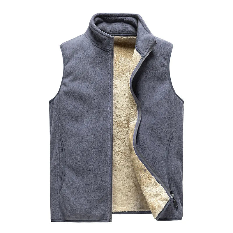 Men Sleeveless Vest Jackets Fashion Wool Vest Male Cotton-Padded Vests Coats Men Warm Waistcoats Clothing Oversized 8Xl