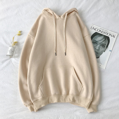 Hoodies Men Fashion Hooded Sweatshirt Solid Casual Streetwear Cotton Loose Hip Hop Hoodie Men Hoody Sweatshirts M-5XL