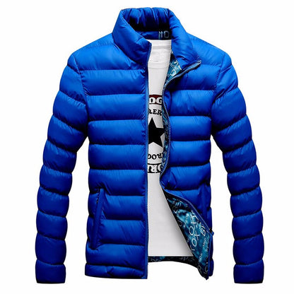 saferido       New Winter Jackets Parka Men Autumn Winter Warm Outwear Brand Slim Mens Coats Casual Windbreaker Quilted Jackets Men M-6XL