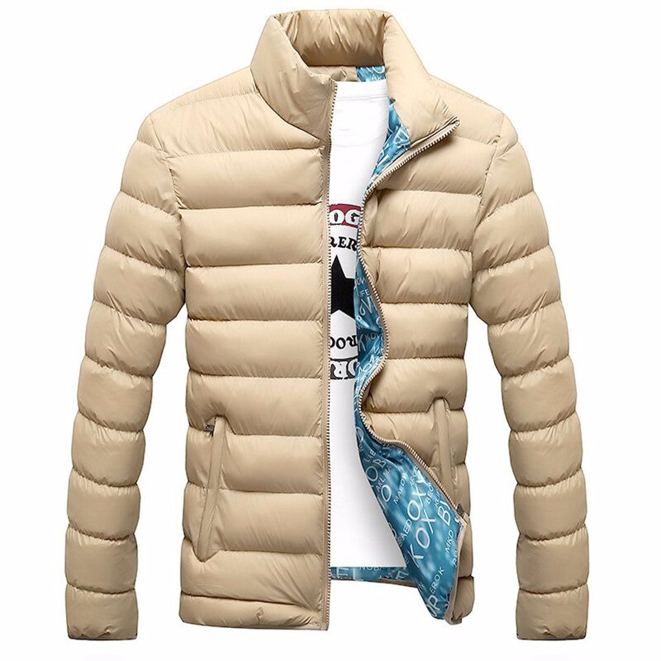 saferido       New Winter Jackets Parka Men Autumn Winter Warm Outwear Brand Slim Mens Coats Casual Windbreaker Quilted Jackets Men M-6XL