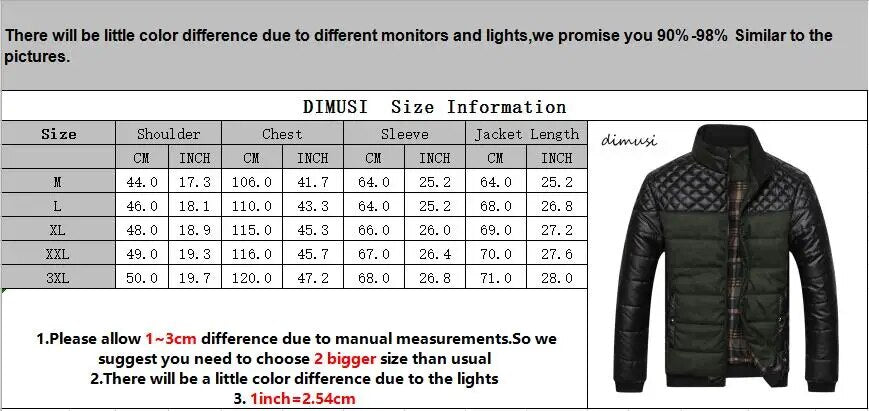 Winter Men Parka Fashion Mens Cotton Thick Jackets Parkas Male Casual PU Patchwork Design Outerwear Coats Clothing YA745