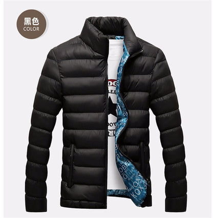 saferido       New Winter Jackets Parka Men Autumn Winter Warm Outwear Brand Slim Mens Coats Casual Windbreaker Quilted Jackets Men M-6XL