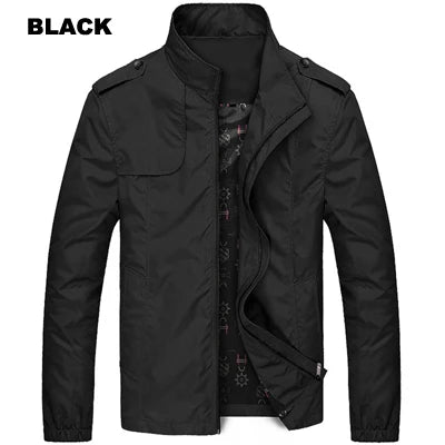 Spring Men's Bomber Jacket Male Fashion Streetwear Hip Hop Coats Mens Outwear Windbreaker Slim Fit Jackets Clothing