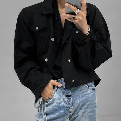 Fashion Casual Men's Fashionable All-match Jackets INCERUN Tops Male Streetwear All-match Trend Long-sleeved Jackets S-5XL