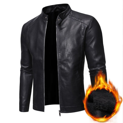 Men Faux Leather Jacket Motorcycle 8Xl Men's Jackets Black Jaqueta De Couro Masculina Outwear Male Pu Leather Mens Coats Brand