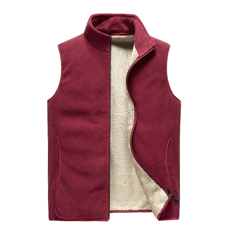 Men Sleeveless Vest Jackets Fashion Wool Vest Male Cotton-Padded Vests Coats Men Warm Waistcoats Clothing Oversized 8Xl