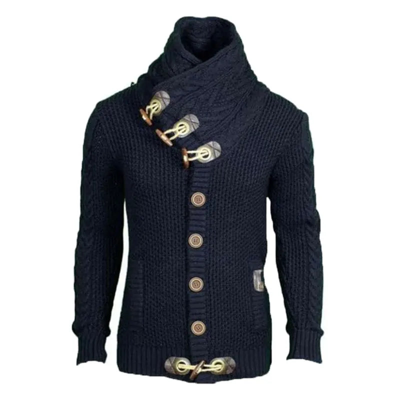 Men Sweater Coat Autumn Winter Knitted Cardigans Coats