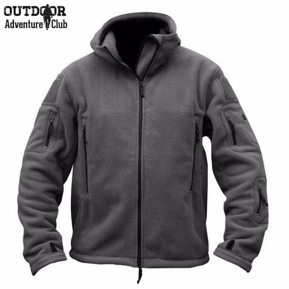 Winter Fleece Jacket Men's Sports Tactical Jacket Combat Jacket Military Fleece Outdoor Sports Hiking Polar Jacket