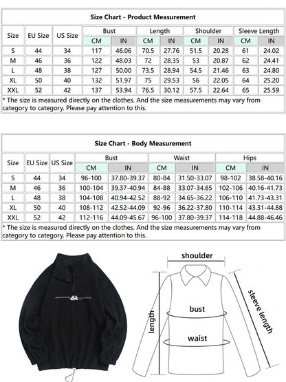 Hoodie for Men Fuzzy Polar Fleece Sweatshirt Letter Graphic Embroidered Streetwear Pullover Fall Winter Turtleneck Sweats