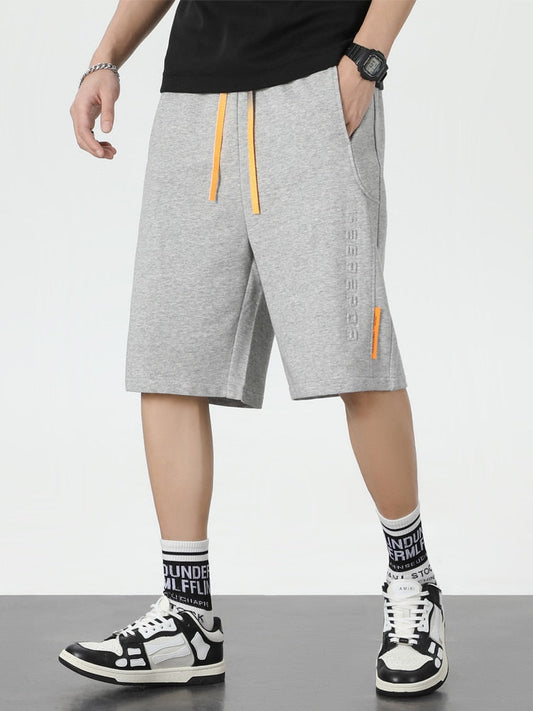 Summer Baggy Sweatshorts Men Hip Hop Streetwear Loose Jogger Short Men Straight Cotton Casual Shorts Plus Size 6XL 7XL 8XL