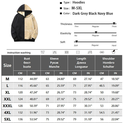 Winter Hoodies Thicken Warm  Lambswool  Hoodie Pants Men Sweatshirts Brand Casual Sweatshirt Fashion Thermal Windproof Unisex Sp