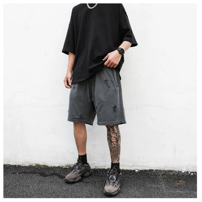 saferido Men's Casual Shorts  American style Women's Pants Y2k Baggy Basketball Harajuku Summer Wide Fashion Designer Hip Hop Clothing