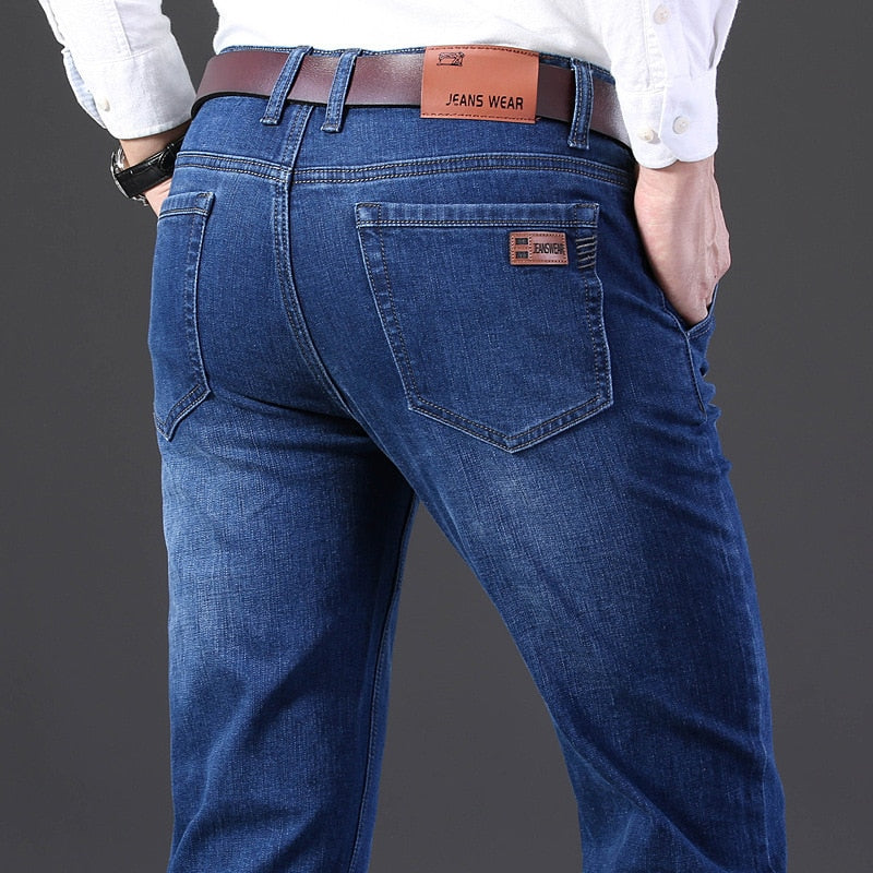 New Business Casual Men's Jeans, with Stretch, Baggy Jeans , Black Jeans , Jeans for Men , Rare Humans Jeans , Vaqueros Pants