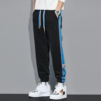 saferido Sweatpants for Men Goth Trousers Wide Leg Male Sweat Pants Straight Korean Style Y2k Tracksuit Bottoms New Items in Fashion