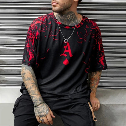 Simple Summer Men's T-shirt High-quality Men's Top Everyday Casual Sports Shirt Trend New Clothing Oversized Loose Short Sleeve