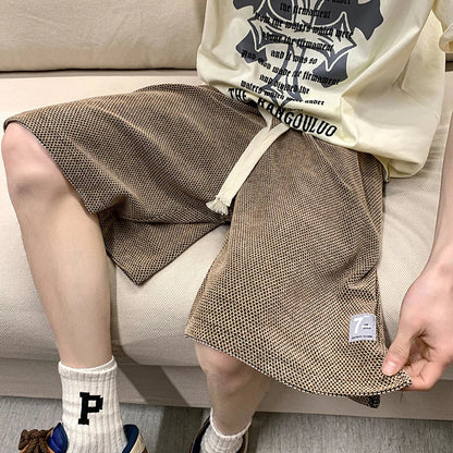 saferido Men's Shorts Hot Sale Summer New Stranght Loose Short Homme streetwear Shorts Korean Fashion Men's Clothing