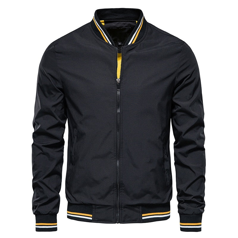 Spring Jacket Men Black Fashion Outwears Clothing Ropa Hombre Coats Motorcycle Racing Windbreaker Jackets for Men Plus Size 4XL