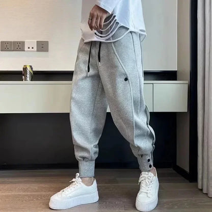 Pants For Men Jogger Pants Grey Track Pants Hip Hop Style Sweatpants Men