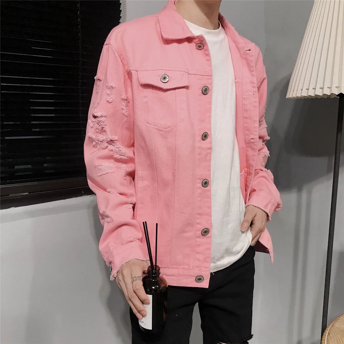 saferido Men's Clothing Outerwear  Coats Models 2024 Japanese Vintage Clothing Korean Popular Clothes Spring Jackets Style Original