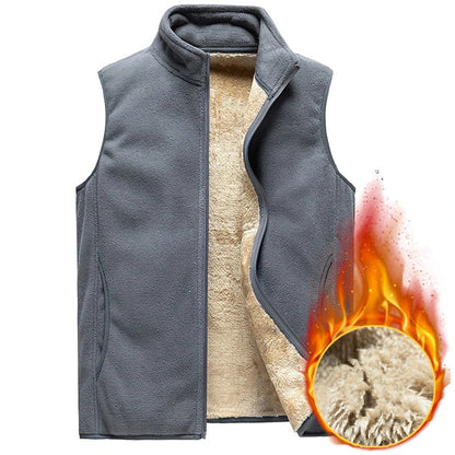 Men Sleeveless Vest Jackets Fashion Wool Vest Male Cotton-Padded Vests Coats Men Warm Waistcoats Clothing Oversized 8Xl