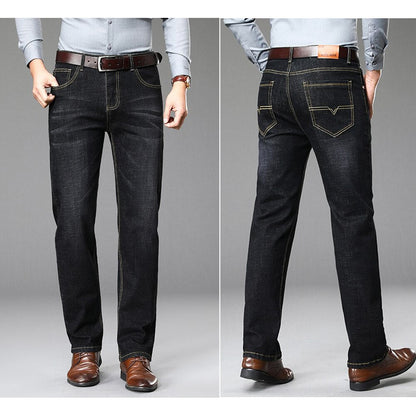 New Business Casual Men's Jeans, with Stretch, Baggy Jeans , Black Jeans , Jeans for Men , Rare Humans Jeans , Vaqueros Pants