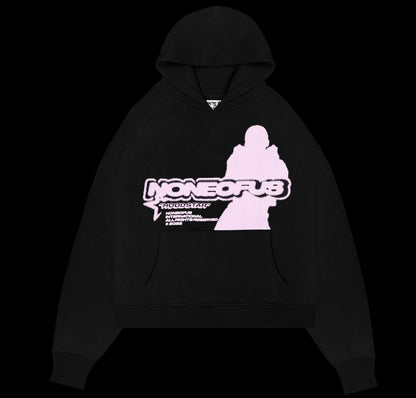 Y2K Hoodie Harajuku Women's NOFS Letter Graphic Printing Oversized Hoodie Sweatshirt Punk Rock Gothic Clothes Tops Streetwear