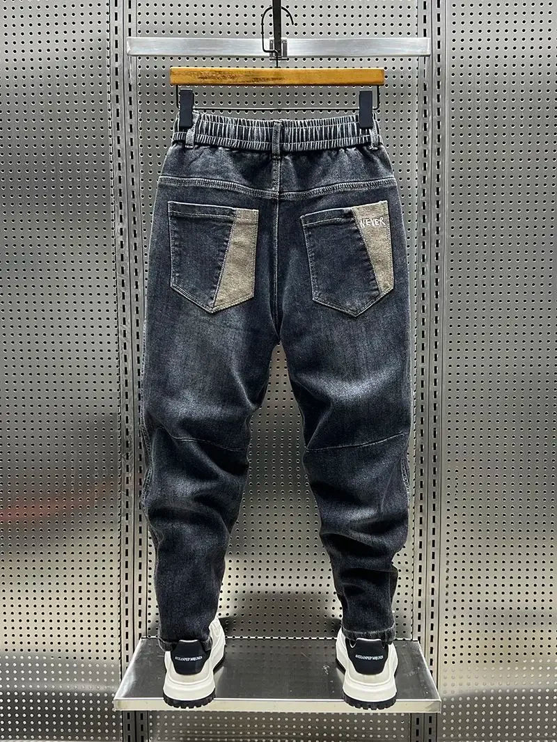 Men's Skinny Jeans Classic Vintage Denim Pants Luxury Brand Men's Clothing