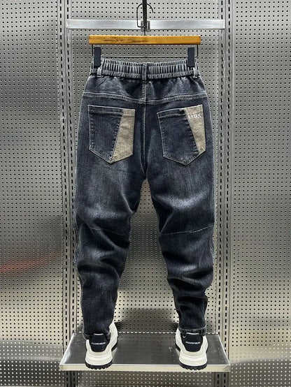 Men's Skinny Jeans Classic Vintage Denim Pants Luxury Brand Men's Clothing