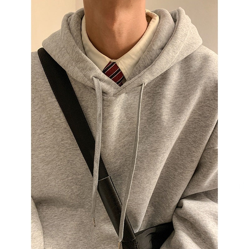 6 Colors Spring Autumn Hoodie Men Harajuku Fashion Casual Oversized Hoodies Couples Loose Hooded Sweatshirt Streetwear