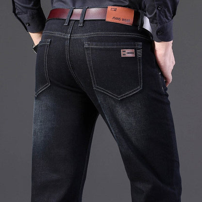 New Business Casual Men's Jeans, with Stretch, Baggy Jeans , Black Jeans , Jeans for Men , Rare Humans Jeans , Vaqueros Pants