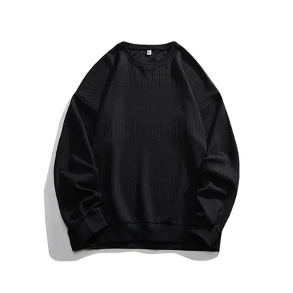 Hoodies Jacquard Sweatshirt Mens White Pullover Streetwear Casual Fashion Clothes Mens Oversized Korean Harajuku T Shirt