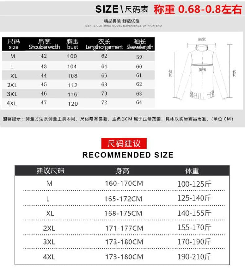 jacket men's autumn and winter warm trend line stand collar knitted cardigan sweater coat