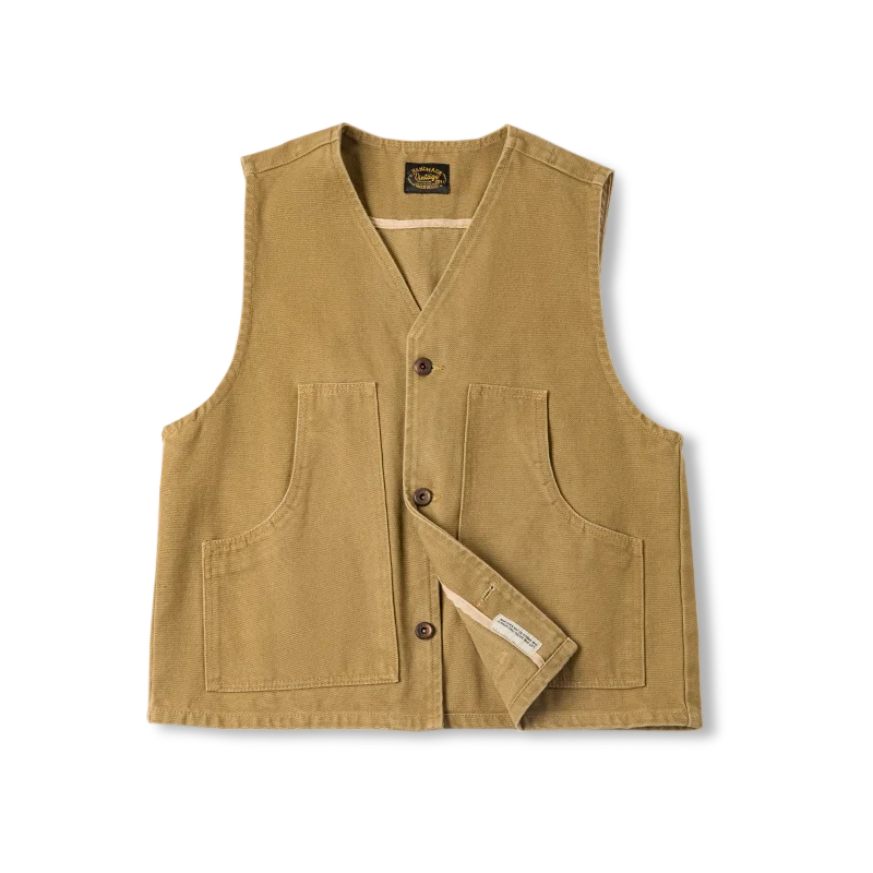 saferido American Vintage Layover Hunting Vest With Sleeveless Tank Top Amekaji Jacket Coat For Men