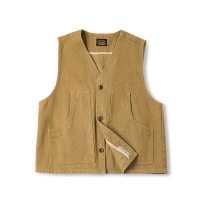 saferido American Vintage Layover Hunting Vest With Sleeveless Tank Top Amekaji Jacket Coat For Men