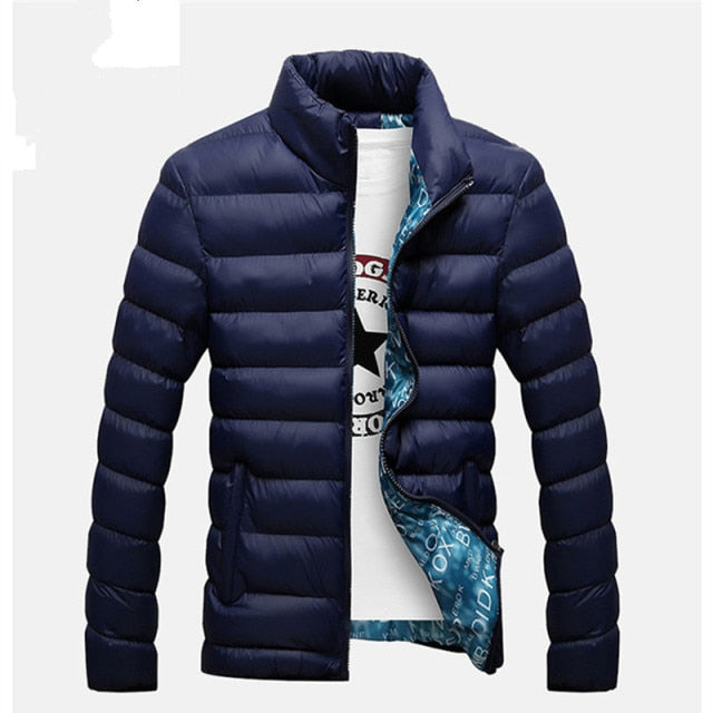 saferido       New Winter Jackets Parka Men Autumn Winter Warm Outwear Brand Slim Mens Coats Casual Windbreaker Quilted Jackets Men M-6XL