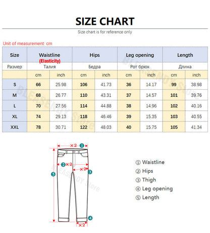 saferido Korean Fashion Men Wide Leg Jeans Autumn New Streetwear Straight Baggy Denim Pants Male Brand Trousers